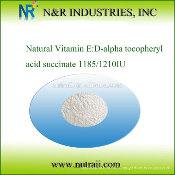 Natürliches Vitamin E: D-alpha-Tocopherylsäure-Succinat 1185IU / 1210IU